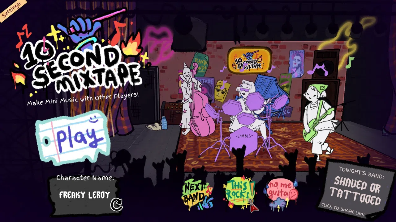 10 Second Mixtape Demo Screenshot 1