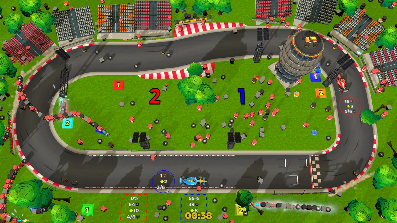 SharedScreen Wagons 2: Toon World Screenshot 1