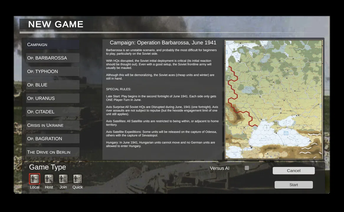 Columbia Games' EastFront Screenshot 0