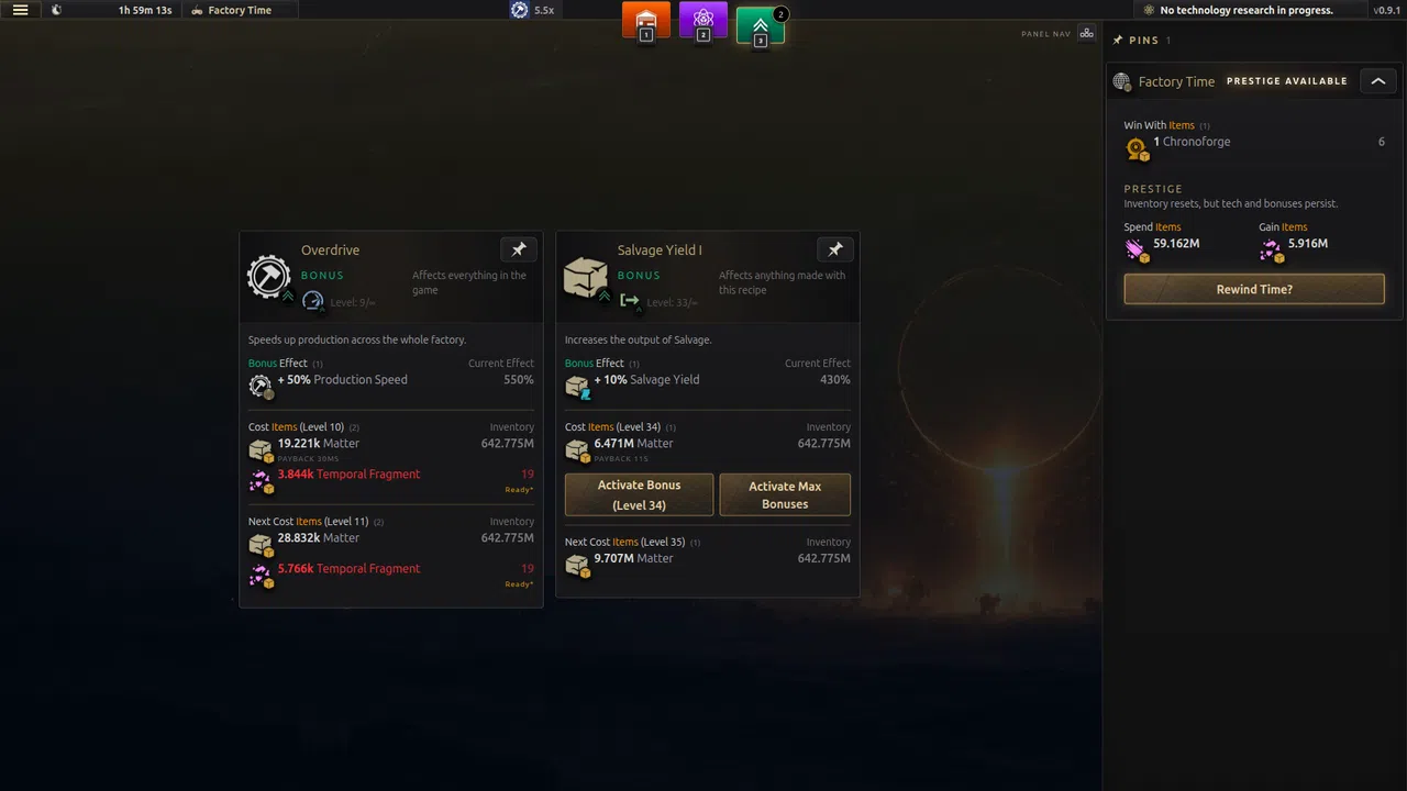 Factory Time Demo Screenshot 2