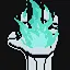 Wielding the magic icon