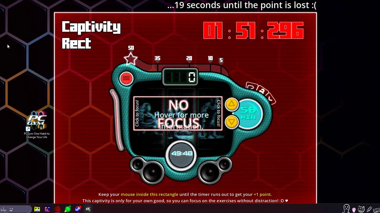 PCGym: One Habit to Change Your Life Screenshot 2