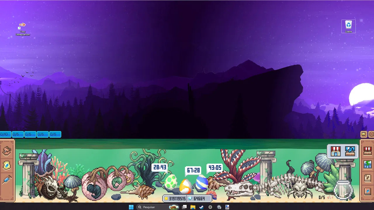 Cozy Littlequarium - Ancient Waters Screenshot 0