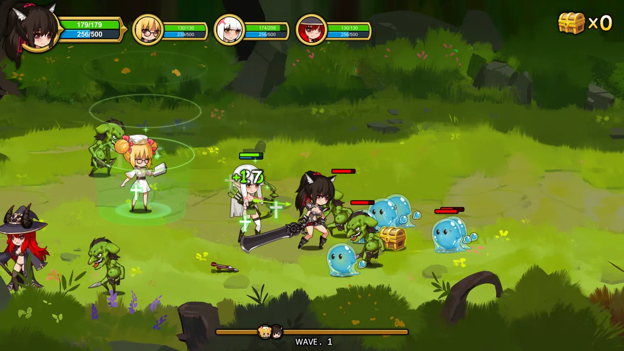 Treasure chest Corps-結界を維持するため、魔物を退治した Screenshot 1