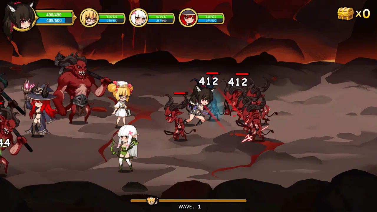 Treasure chest Corps-結界を維持するため、魔物を退治した Screenshot 3