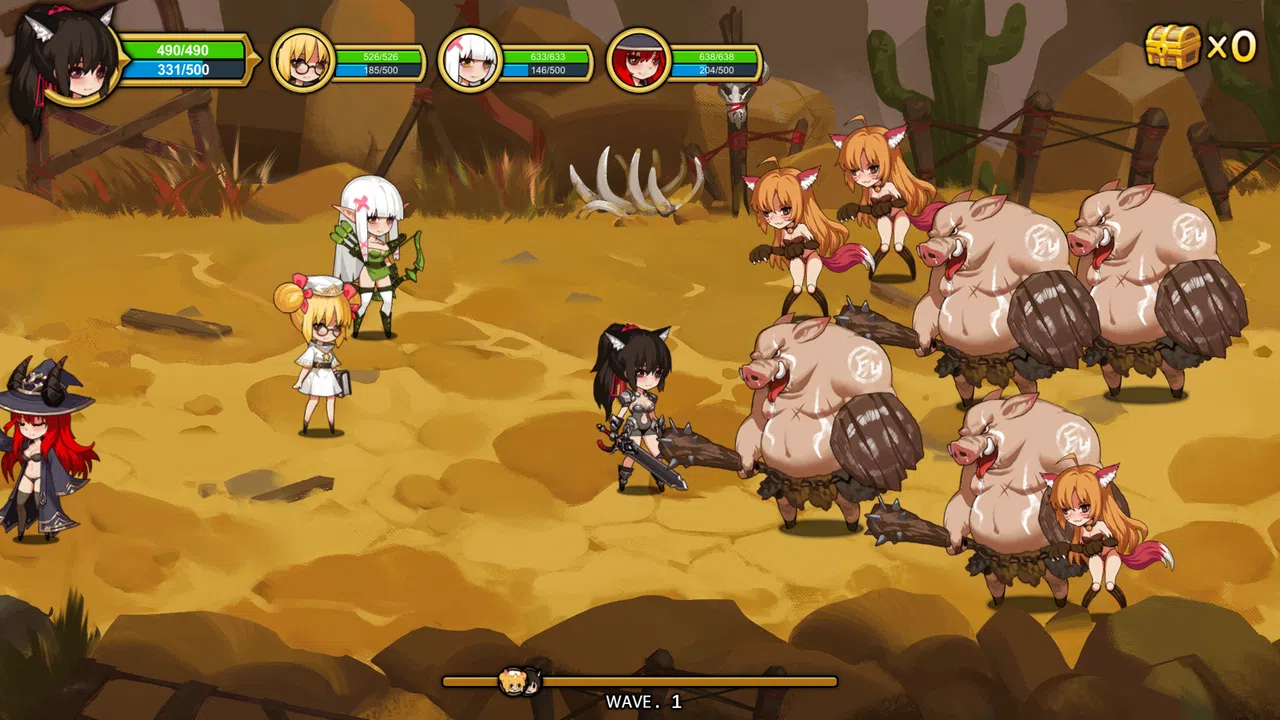 Treasure chest Corps-結界を維持するため、魔物を退治した Screenshot 5