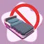 Unusual way: No resting icon