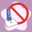Unusual way: No showering icon