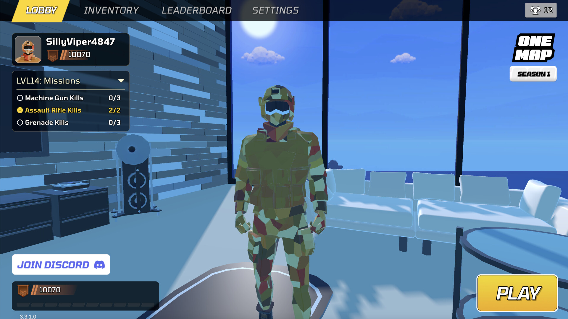 ONE MAP - Never Ending Battle Royale Screenshot 0