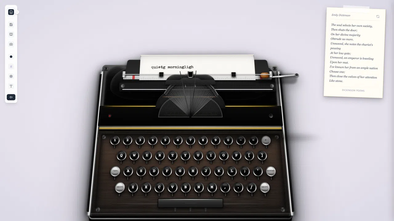 Typewriter Screenshot 1