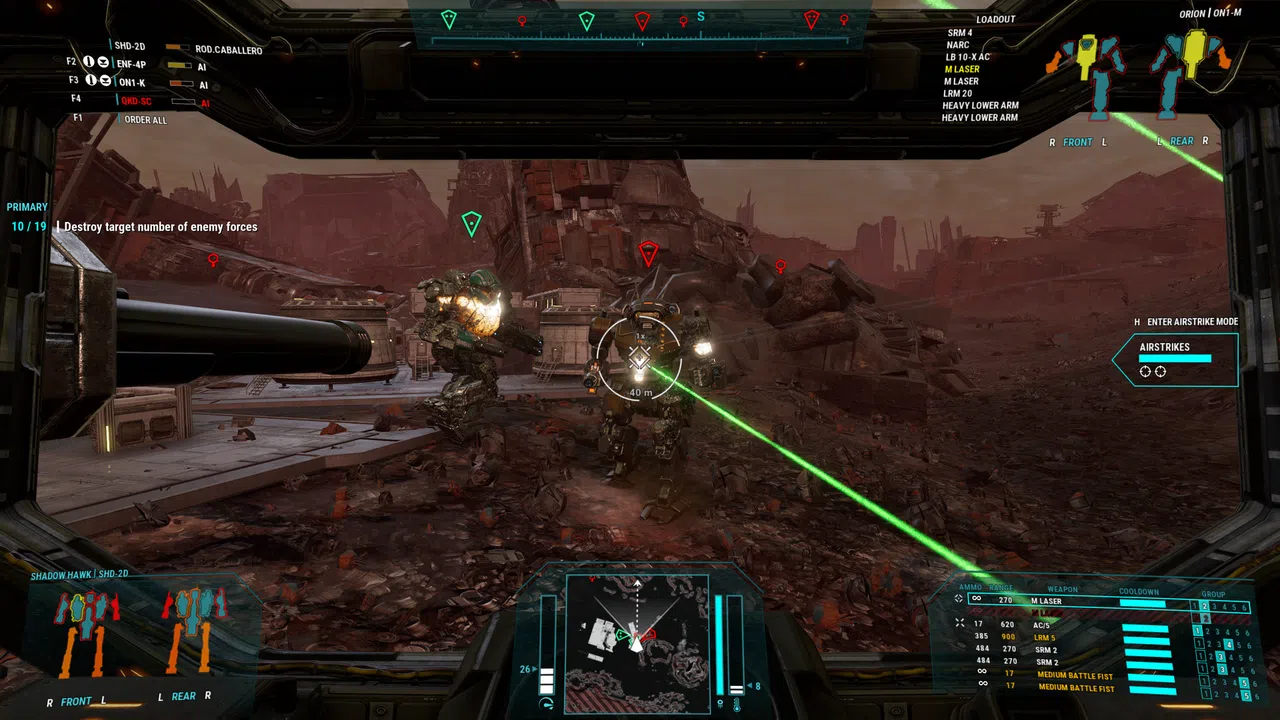 MechWarrior 5: Mercenaries - Call to Arms Screenshot 1