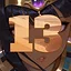 13 level completed icon