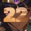 22 level completed icon