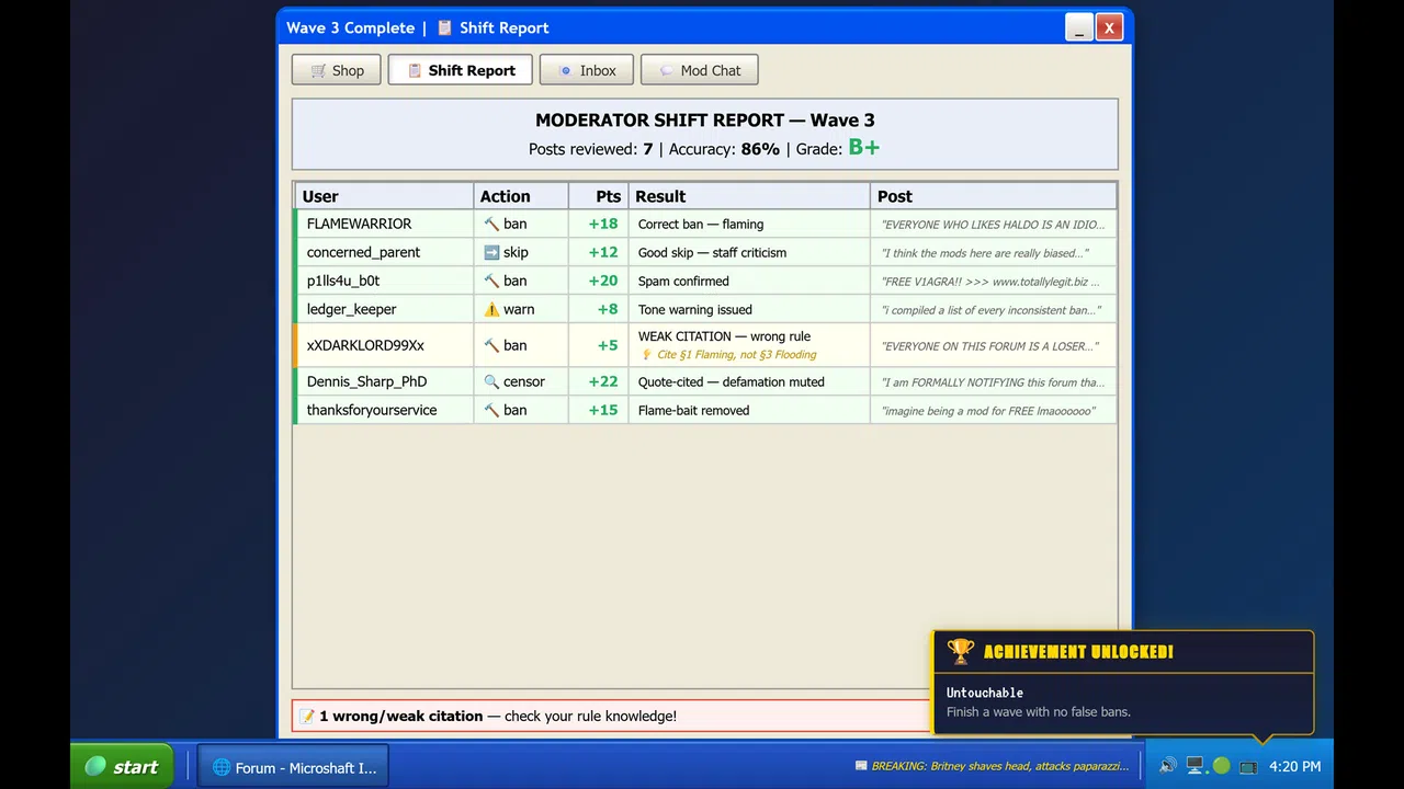 Permaban Screenshot 4
