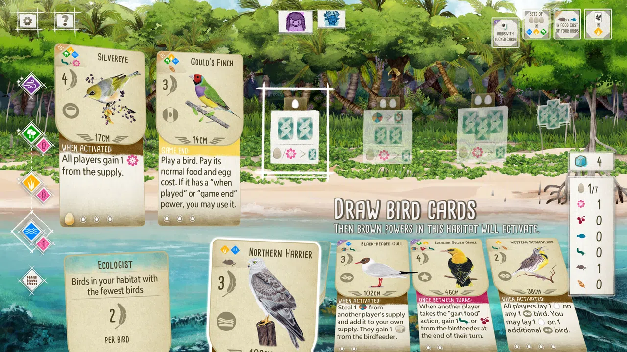 Wingspan: Oceania Expansion Screenshot 4