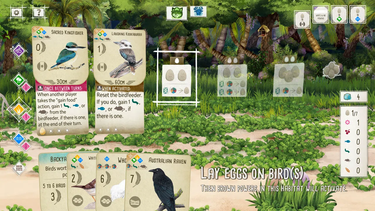 Wingspan: Oceania Expansion Screenshot 3