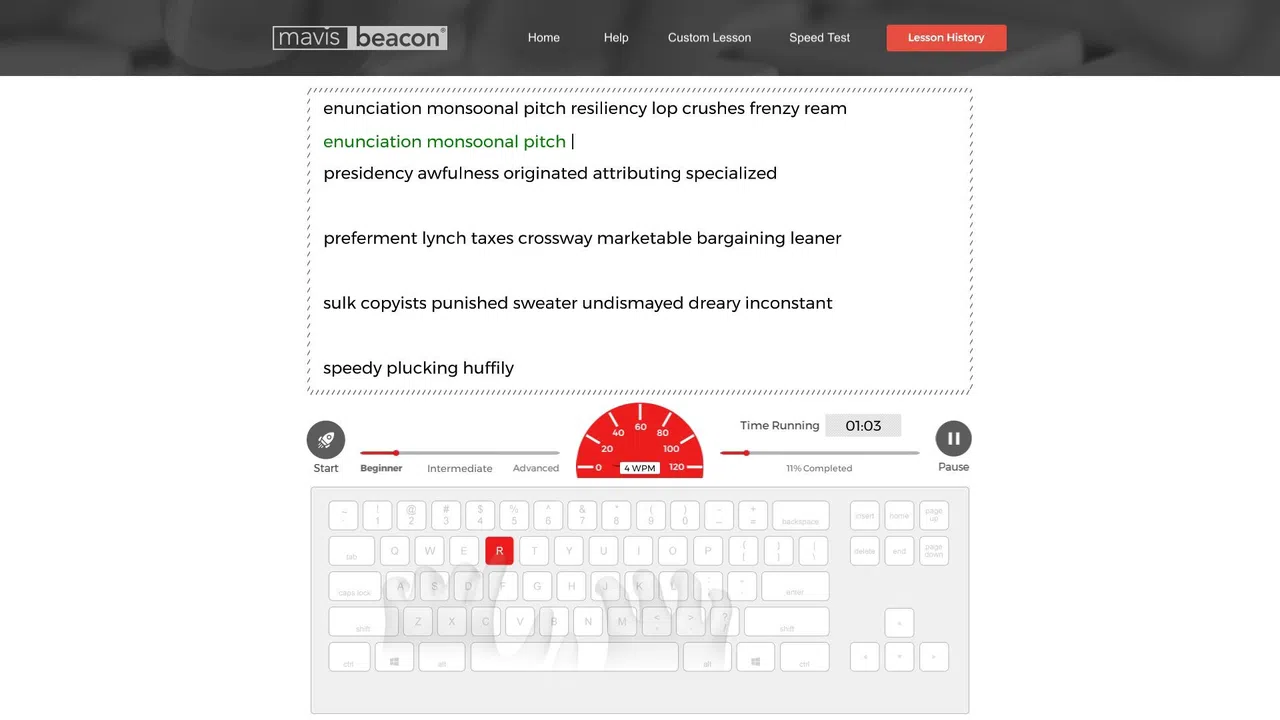 Mavis Beacon Teaches Typing Screenshot 1