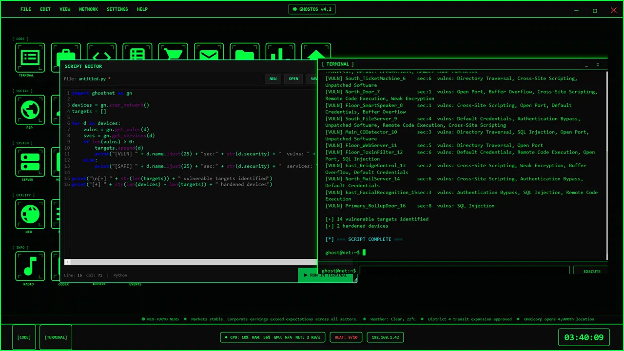 Ghost Network : Dark Hacker Screenshot 18