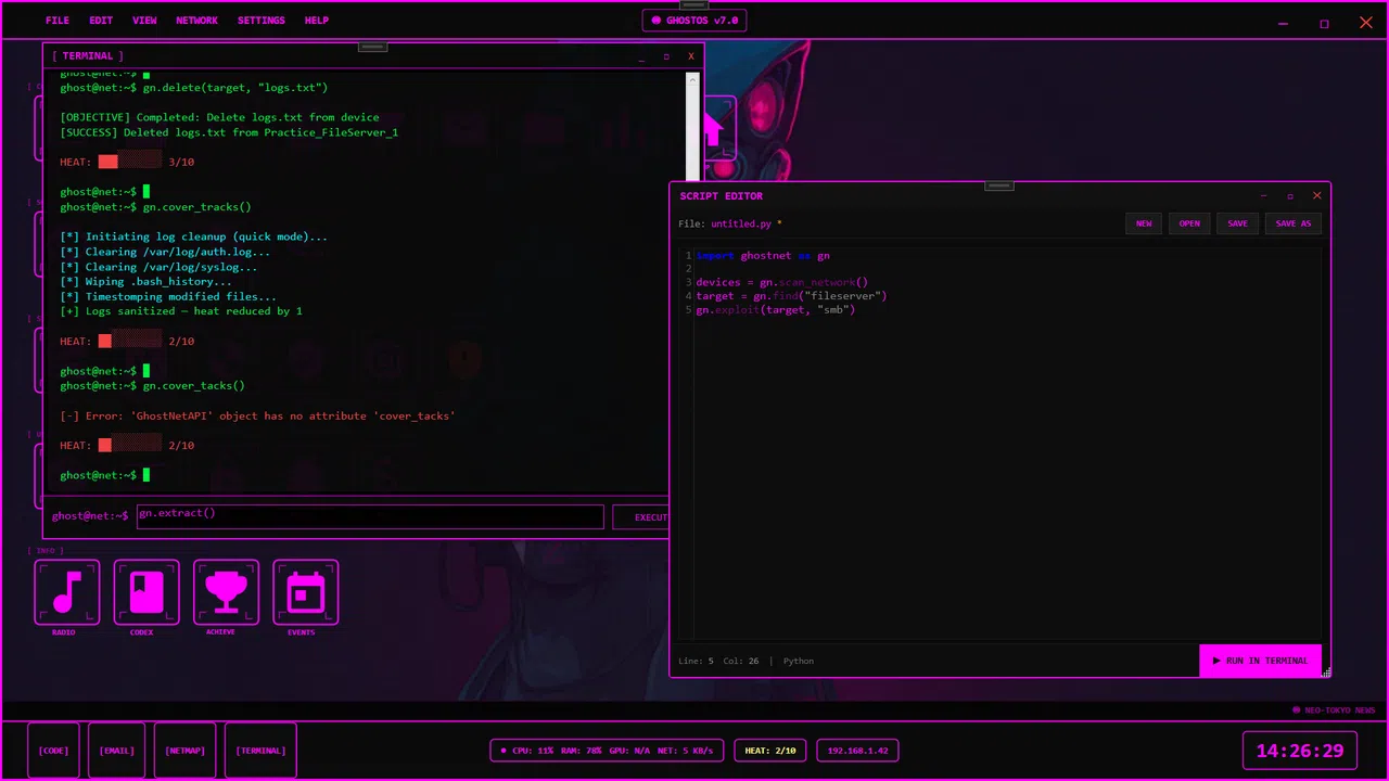 Ghost Network : Dark Hacker Screenshot 14