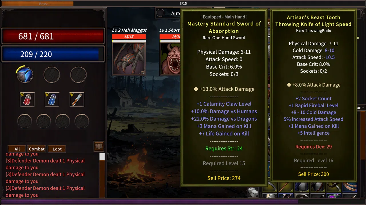 AutoDungeon Demo Screenshot 1