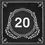 Level 20 icon