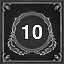 Level 10 icon