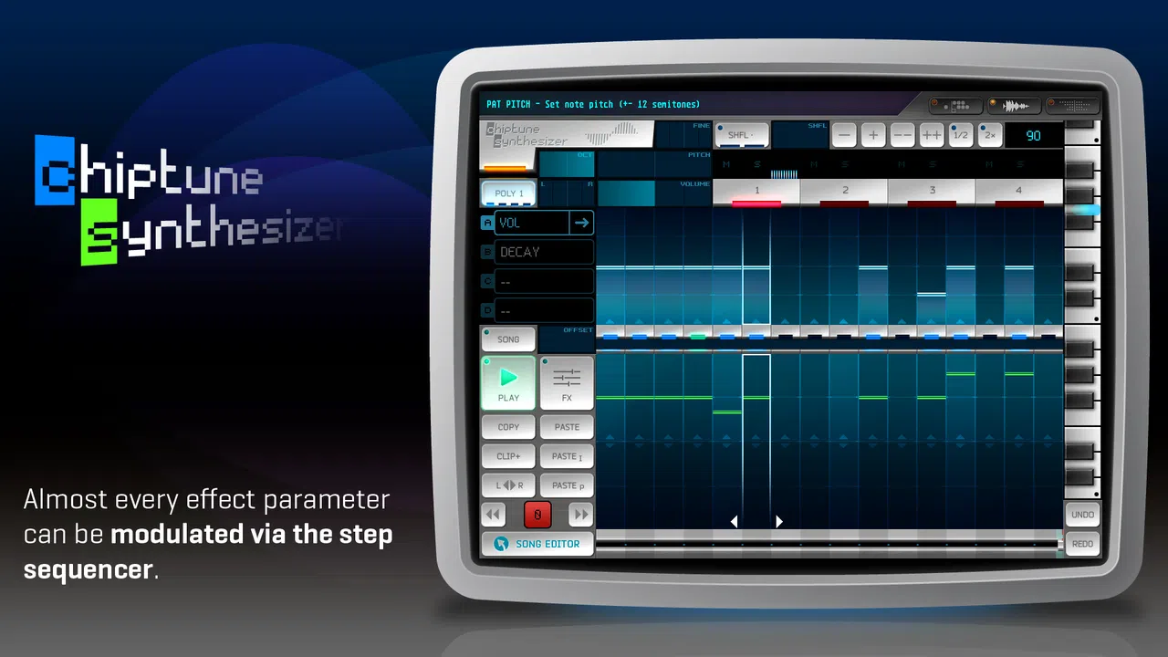 Rytmik Lite Chiptune Synthesizer Screenshot 1