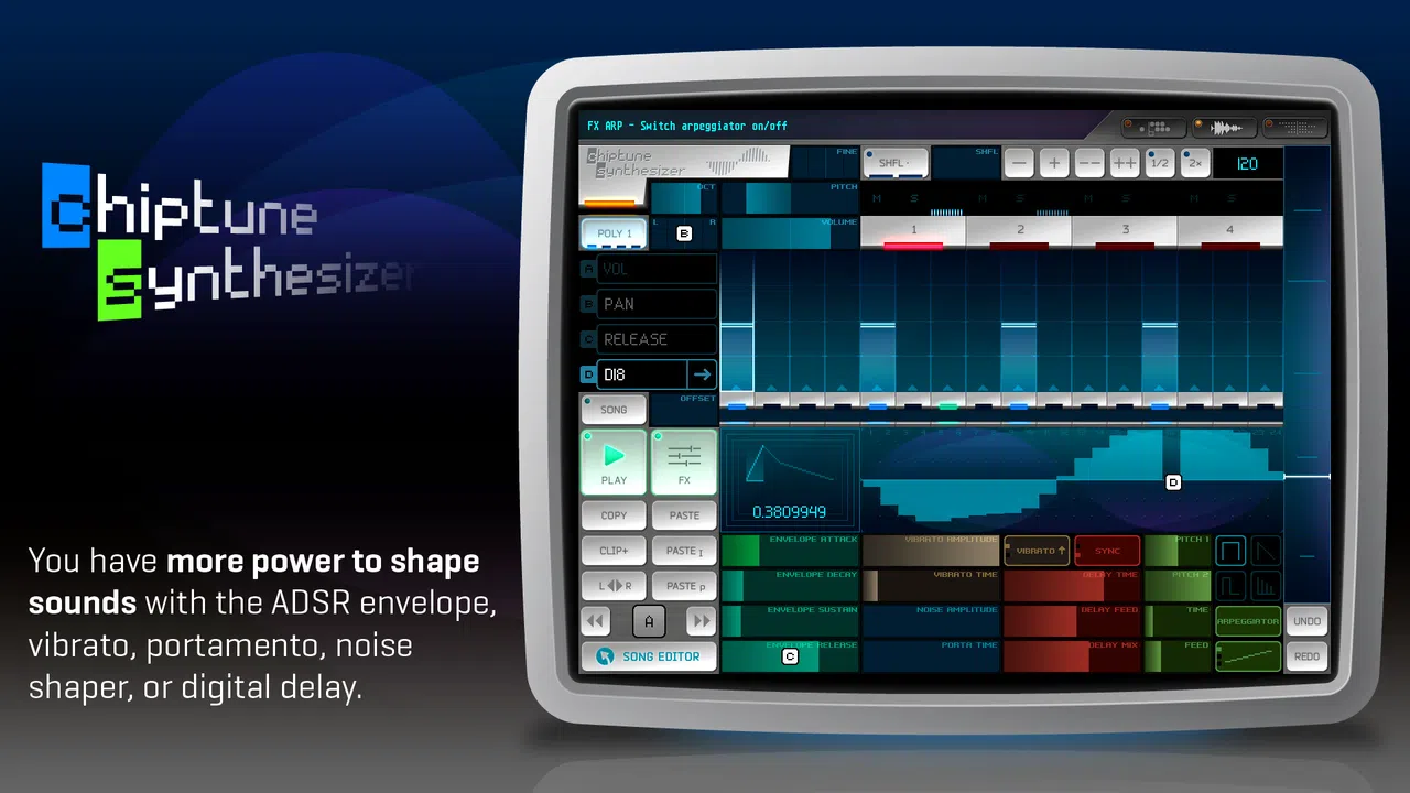 Rytmik Lite Chiptune Synthesizer Screenshot 3