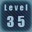 Level 35 completed! icon