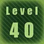 Level 40 completed! icon