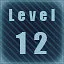 Level 12 completed! icon