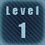 Level 1 completed! icon