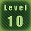 Level 10 completed! icon
