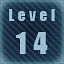 Level 14 completed! icon