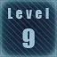 Level 9 completed! icon