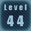 Level 44 completed! icon
