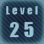 Level 25 completed! icon