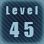 Level 45 completed! icon