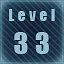 Level 33 completed! icon