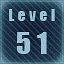 Level 51 completed! icon