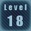 Level 18 completed! icon