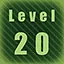 Level 20 completed! icon