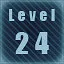 Level 24 completed! icon