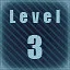 Level 3 completed! icon