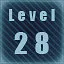 Level 28 completed! icon