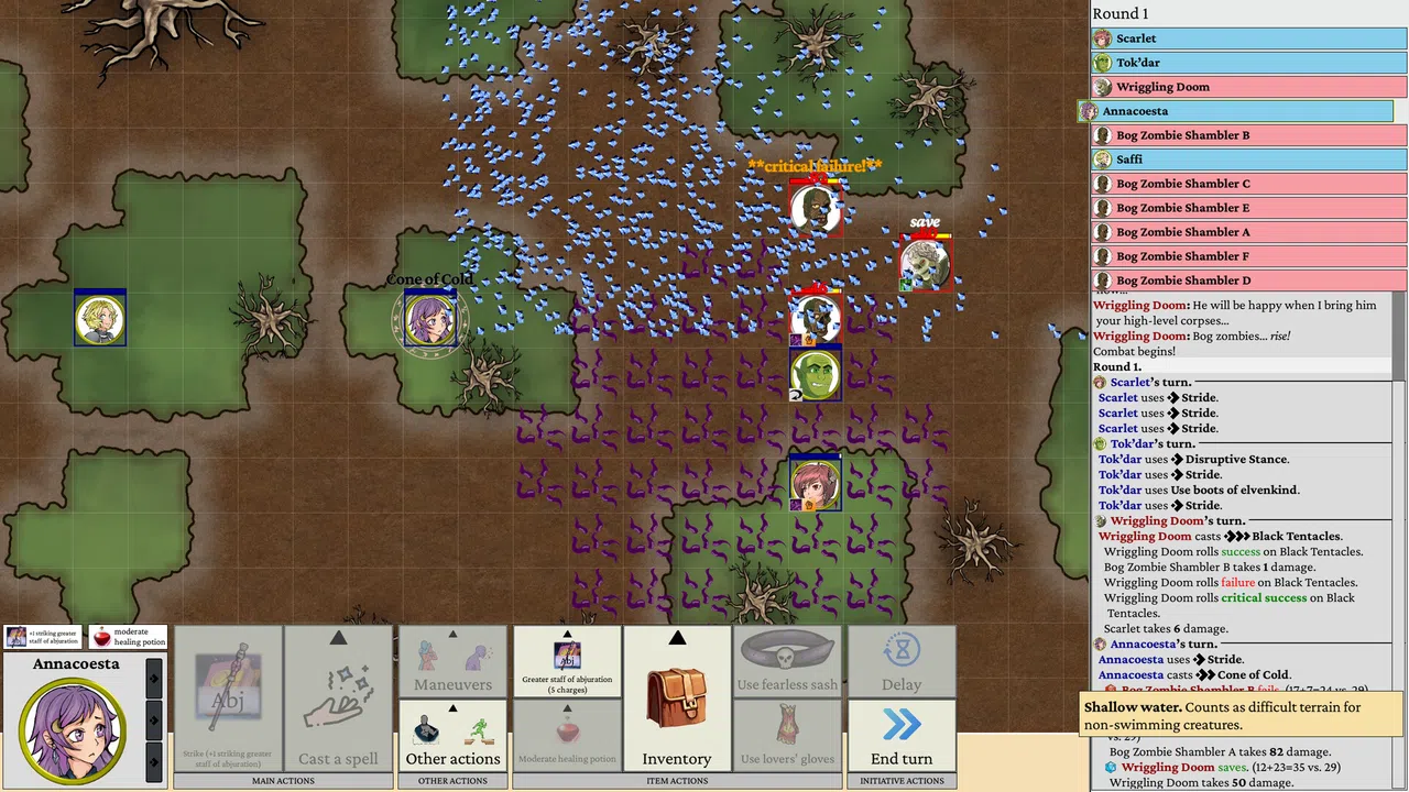 Dawnsbury Days - The Four-Leaf Clover Screenshot 1