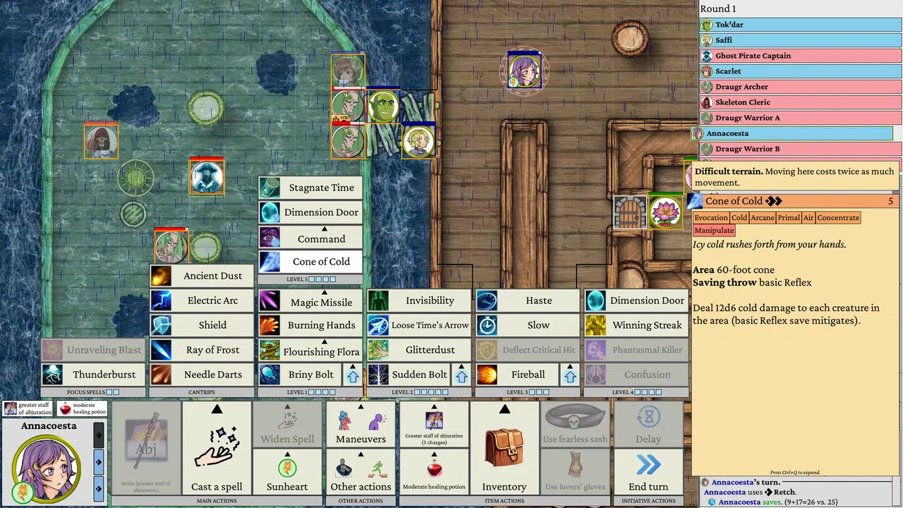 Dawnsbury Days - The Four-Leaf Clover Screenshot 2