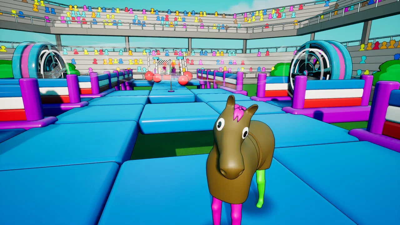 Pantomime Horse Obstacle Course Screenshot 0