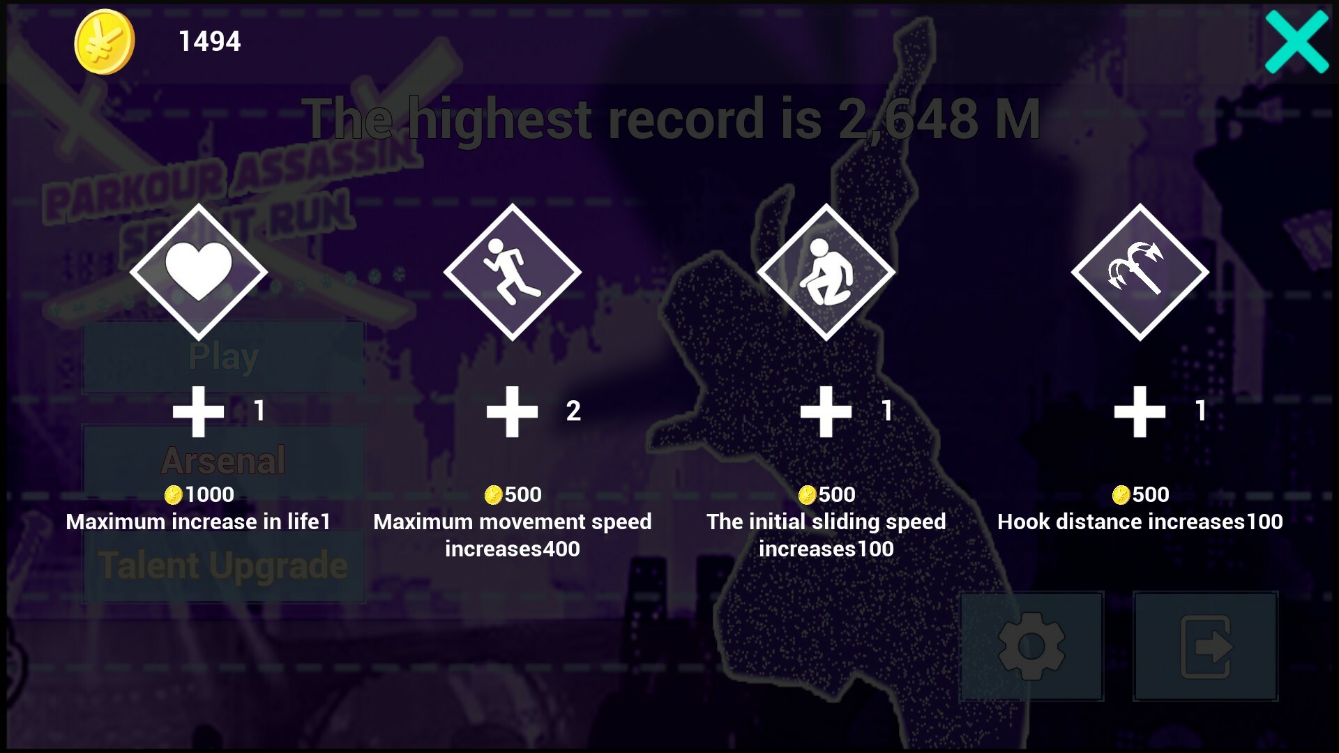 Parkour Assassin: Sprint Run Screenshot 5