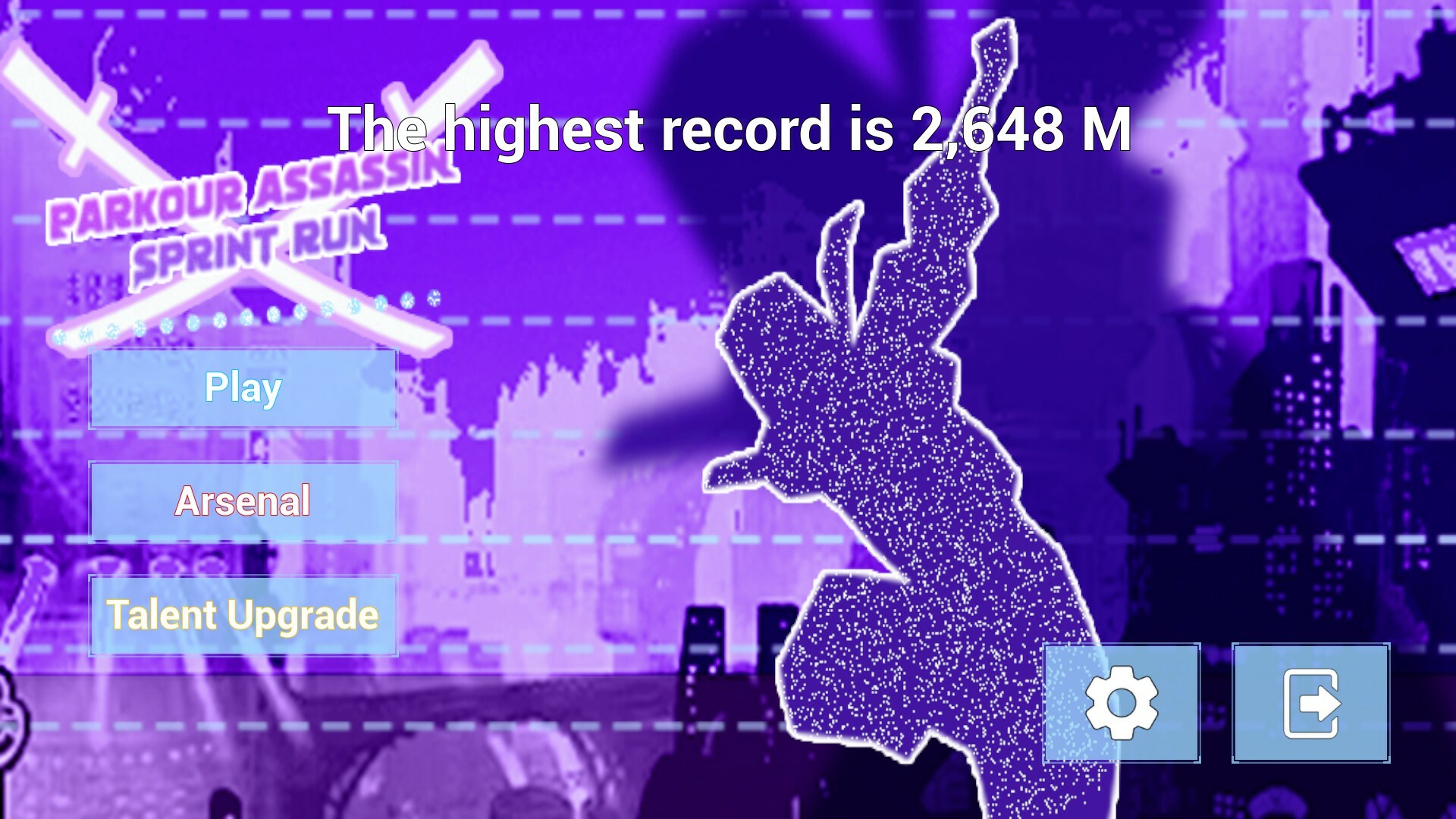 Parkour Assassin: Sprint Run Screenshot 0